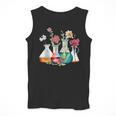 Floral Beakers Chemistry Lab Teacher Men Tank Top, funny design