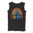 Fri-Yay Friyay Rainbow Colors Teacher Childrens Fun Designs Men Tank Top, funny design