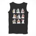 Ghost Reading Teacher Halloween Costume Librarian Book Lover Men Tank Top, funny design Ghost Reading Teacher Halloween Costume Librarian Book Lover Men Tank Top, funny design
