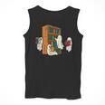 Ghosts Reading Books Teacher Halloween Librarian Boooks Men Tank Top, funny design
