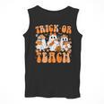 Groovy Teacher Halloween Trick Or Teach Ghost Men Women Kids Men Tank Top, Groovy Teacher Gifts, funny design Groovy Teacher Halloween Trick Or Teach Ghost Men Women Kids Men Tank Top, Groovy Teacher Gifts, funny design