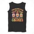 Groovy Thanksgiving With My Gnomie Women Teacher Fall Gnome Men Tank Top, Groovy Teacher Gifts, funny design