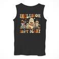 Halloween SLP Sped Teacher Groovy Inclusion Isn't Scary Men Tank Top, Groovy Teacher Gifts, funny design