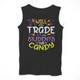 Halloween Teacher Will Trade Students For Candy Women Men Men Tank Top, funny design
