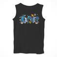 Hanukkah Leopard Plaid Teacher Chanukah Jewish Women Men Men Tank Top, funny design