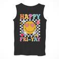 Happy Fri-Yay Groovy Teacher Friday Weekend Fri Yay Men Tank Top, Groovy Teacher Gifts, funny design