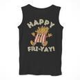Happy Fri Yay Retro French Fries Friday Lovers Fun Teacher Men Tank Top, funny design Happy Fri Yay Retro French Fries Friday Lovers Fun Teacher Men Tank Top, funny design