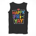 Happy Fri-Yay Teacher Life Weekend Pun Happy Friday Men Tank Top, funny design Happy Fri-Yay Teacher Life Weekend Pun Happy Friday Men Tank Top, funny design