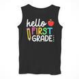 Hello First Grade Team 1st Grade Back To School Teacher Kids Men Tank Top, First Grade Teacher Gifts, funny design