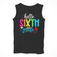 Hello Sixth Grade Cute Back To School 6th Grade Teacher Kids Men Tank Top, funny design Hello Sixth Grade Cute Back To School 6th Grade Teacher Kids Men Tank Top, funny design