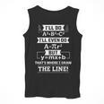 I'Ll Even Do That's Where I Draw The Line Math Teacher Joke Men Tank Top, funny design