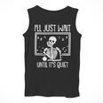 Ill Just Wait Until Its Quiet Teacher Lazy Halloween Costume Men Tank Top, funny design Ill Just Wait Until Its Quiet Teacher Lazy Halloween Costume Men Tank Top, funny design