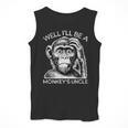 Well I'Ll Be a Monkey's Uncle Teacher And Student Men Tank Top, funny design