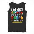 I'm Not Short I'm Pre-K Teacher Size Back To School Teacher Men Tank Top, funny design