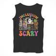 Inclusion Isnt Scary Halloween Skeleton Ghost Sped Teacher Men Tank Top, funny design