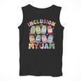Inclusion Is My Jam SPED Teacher Special Education Life Men Tank Top, funny design Inclusion Is My Jam SPED Teacher Special Education Life Men Tank Top, funny design