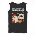 It's A Bootiful Day To Make Art Groovy Art Teacher Halloween Men Tank Top, Groovy Teacher Gifts, funny design