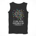 It's Fine I'm Fine Christmas Light Principal Teacher Xmas Men Women Men Tank Top, funny design It's Fine I'm Fine Christmas Light Principal Teacher Xmas Men Women Men Tank Top, funny design