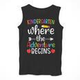 Kindergarten Where The Adventure Begins Shirt Children's Teacher Men Tank Top, funny design Kindergarten Where The Adventure Begins Shirt Children's Teacher Men Tank Top, funny design