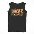 Love 5th Grade Thanksgiving Colorful Fall Leaves Teacher Men Tank Top, funny design