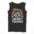 I Love Bee-Ing An Infant Teacher Toddler Teaching Men Tank Top, funny design
