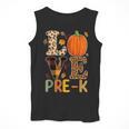 Love Pre-k Teacher Shirts Autumn Fall Pumpkin Fall Leopard Men Tank Top, funny design