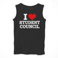 I Love Student Council Student Teacher Men Tank Top, funny design