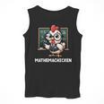 Math Teacher Chicken Mathemachicken Pun Men Tank Top, funny design