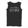 Math Teacher Cute Floral Men Tank Top, funny design Math Teacher Cute Floral Men Tank Top, funny design