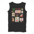 Merry And Bright Christmas Gingerbread Santa Book Teacher Men Tank Top, funny design Merry And Bright Christmas Gingerbread Santa Book Teacher Men Tank Top, funny design