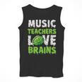 Music Teachers Love Brains Cute Teaching Halloween Men Tank Top, funny design