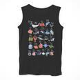Ocean Animals Alphabet Cute Sea Life ABC Marine Kids Teacher Men Tank Top, funny design Ocean Animals Alphabet Cute Sea Life ABC Marine Kids Teacher Men Tank Top, funny design