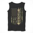 Patriotic Teacher American Flag Camouflage 4th Of July Camo Men Tank Top, funny design