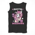 Pink Unicorn Spanish Teacher Regalos Para Bilingue Teacher Men Tank Top, funny design Pink Unicorn Spanish Teacher Regalos Para Bilingue Teacher Men Tank Top, funny design