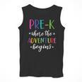 Pre-K Teacher Adventure Begins First Day Preschool Teachers Men Tank Top, funny design