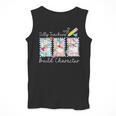 Preppy Silly Teacher Goose Build Character Back To School Men Tank Top, funny design Preppy Silly Teacher Goose Build Character Back To School Men Tank Top, funny design