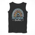Preschool Teacher Leopard Boho Rainbow Back To School Men Tank Top, funny design Preschool Teacher Leopard Boho Rainbow Back To School Men Tank Top, funny design