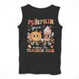Pumpkin Spice Makes Teacher Nice Retro Fall Spooky Season Men Tank Top, funny design