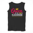 Queen Of The Classroom Teacher Men Tank Top, funny design