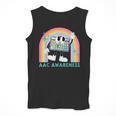 Rainbow AAC Awareness Month SPED Teacher SLP Communication Men Tank Top, funny design