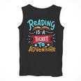 Reading Adventure Library Student Teacher Book Men Tank Top, funny design
