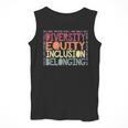 Retro Diversity Equity Inclusion Belonging DEIB Teacher Men Tank Top, funny design Retro Diversity Equity Inclusion Belonging DEIB Teacher Men Tank Top, funny design