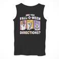 Retro Are You Fall O Ween Directions Teacher Halloween Ghost Men Tank Top, funny design
