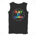 Retro Play Is Learning Teacher Back To School Men Tank Top, funny design