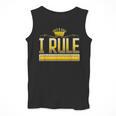I Rule Math Ruler Mathematics Pun Math Teacher Men Women Girls Kids Men Tank Top, funny design