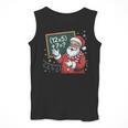Santa Teacher 67 Math Christmas Xmas Holiday Number 67 Men Tank Top, funny design