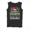 Santa's Favorite Dance Teacher Shirt Christmas Pajama Men Tank Top, funny design Santa's Favorite Dance Teacher Shirt Christmas Pajama Men Tank Top, funny design