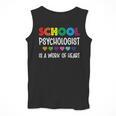 School Psychologist Is a Work Of Heart Teacher LSSP Doctor Men Tank Top, funny design School Psychologist Is a Work Of Heart Teacher LSSP Doctor Men Tank Top, funny design