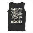 Skeleton Music Teacher I'Ll Wait Until It's Quiet Men Tank Top, funny design Skeleton Music Teacher I'Ll Wait Until It's Quiet Men Tank Top, funny design