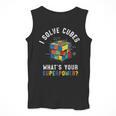 I Solve Cubes Speed Cubing Vintage Youth Math Teacher Men Tank Top, funny design
